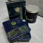 【整條10盒】日本菸 Peace香煙 特醇和平香菸 藍色鐵盒 烤煙型 焦油10mg・尼古丁1mg 日免香菸台灣现货