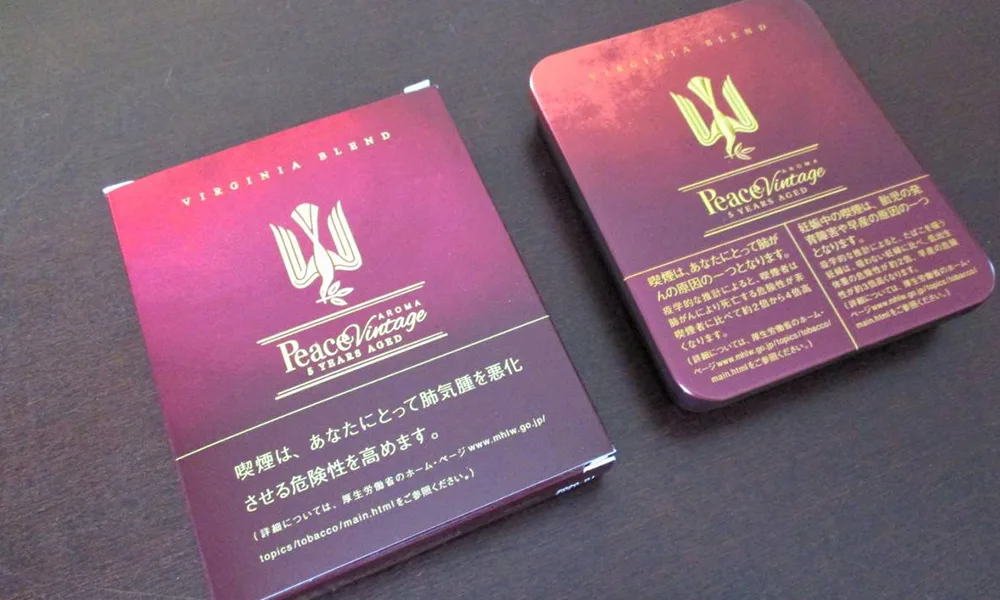 【整條10盒】日本菸 Peace香煙 特醇和平香菸 限量紅鐵盒 混合型 焦油13mg・尼古丁0mg 日稅香菸台灣現貨供應