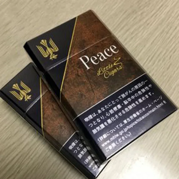 【整條10盒】日本菸 Peace香煙 特醇和平香菸 限量小雪茄 硬盒混合型 焦油/尼古丁0mg 日稅香菸台灣現貨供應