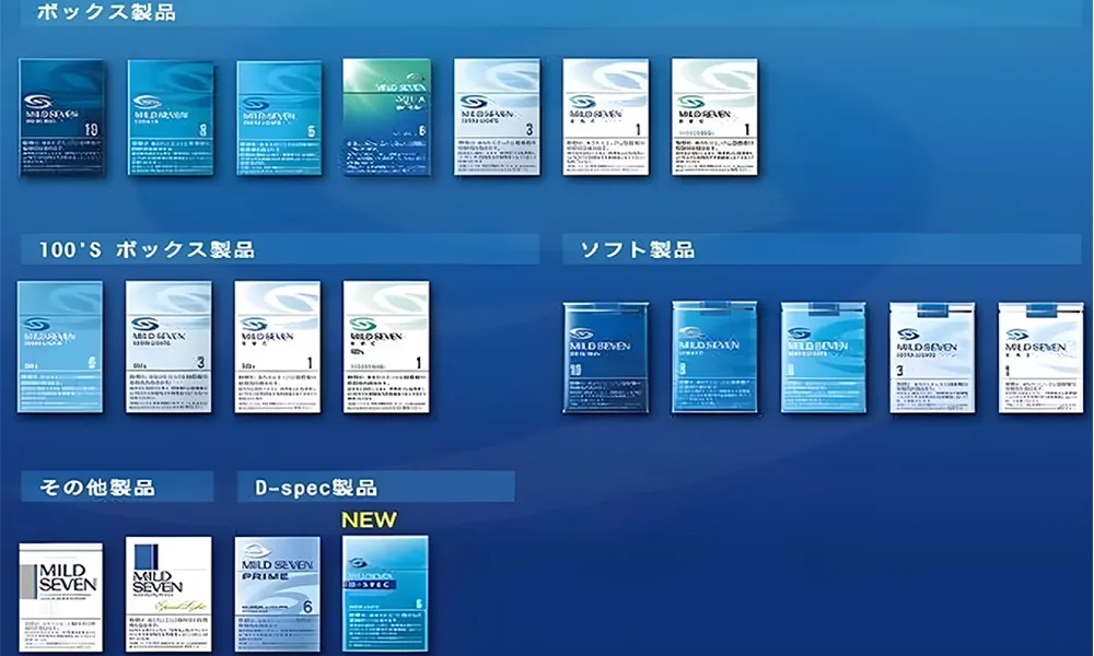 日本MEVIUS LIGHT 島內煙10盒一條 日稅軟盒香菸