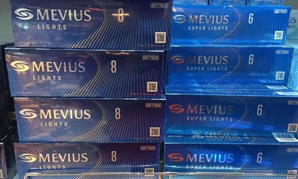 【柔和七星 8號】日本MEVIUS香煙現貨 日本機場免稅價 长支香菸 10盒一條