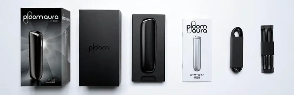 Ploom Aura 黑色 / 玫瑰金入門套裝｜SMART HEATFLOW 智慧熱流技術｜四種加熱模式｜Ploom X 專用主機