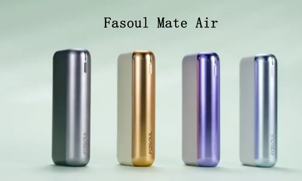 【日落金色 / 午夜灰 / 極光紫 / 銀色】Fasoul Mate Air Iluma 二回機 專為TEREA磁吸型煙彈設計一彈兩抽省錢達人首選