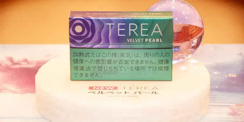 【藍莓爆珠】日本版 IQOS Terrier Velvet Pearl薄荷味胶囊IQOS ILUMA專用整條煙(10包)