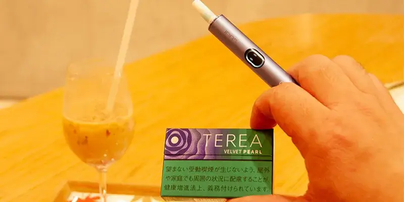 【藍莓爆珠】日本版 IQOS Terrier Velvet Pearl薄荷味胶囊IQOS ILUMA專用整條煙(10包)