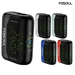 【水晶紅/霧黑/珠寶藍/淺天藍色/珍珠白】Fasoul Stellar主機 TEREA煙彈專用 IQOS二抽機一根菸抽兩次