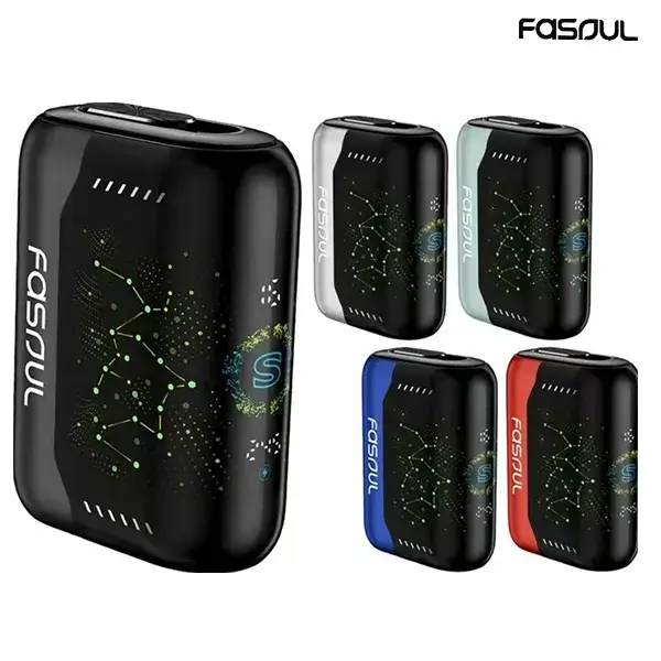 【水晶紅/霧黑/珠寶藍/淺天藍色/珍珠白】Fasoul Stellar主機 TEREA煙彈專用 IQOS二抽機一根菸抽兩次 【水晶紅/霧黑/珠寶藍/淺天藍色/珍珠白】Fasoul Stellar主機 TEREA煙彈專用 IQOS二抽機一根菸抽兩次