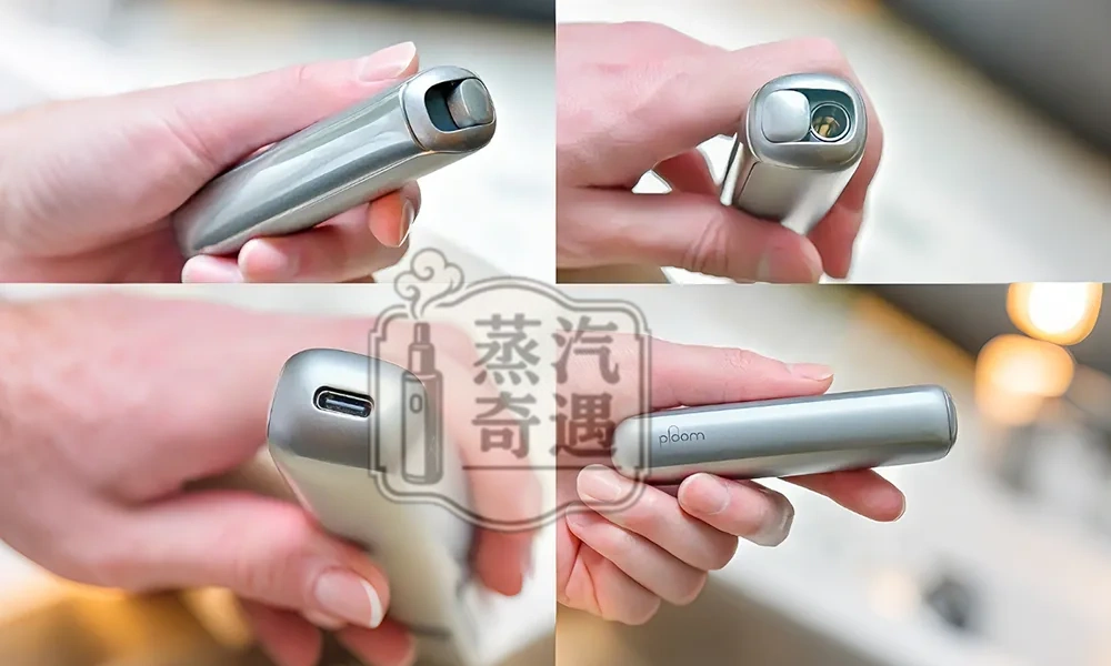 Ploom Aura銀色現貨｜SMART HEATFLOW智慧熱流技術四種加熱模式｜Ploom X煙彈專用第四代七星加熱菸主機 支援Mevius/Camel/EVO菸彈 IQOS不適用
